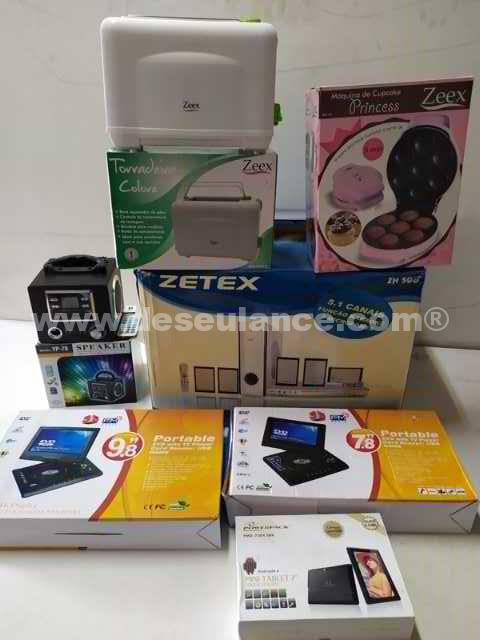 57/19151 - APROX. 40 PEÇAS ELETRÔNICOS E ELETROPORTÁTEIS